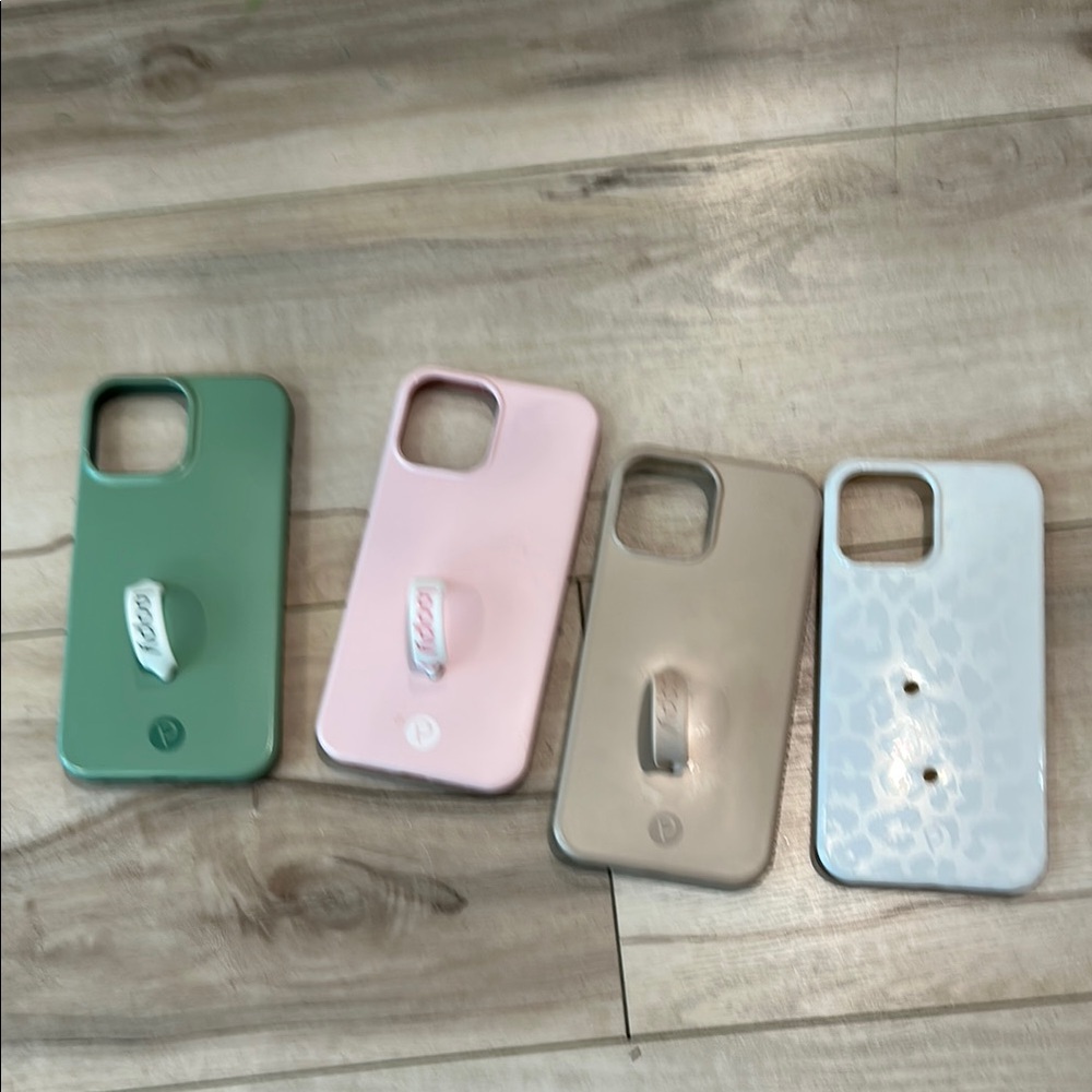 Loopy lot (5)
12 pro max. Green white print and Pink& blue iPhone Cases